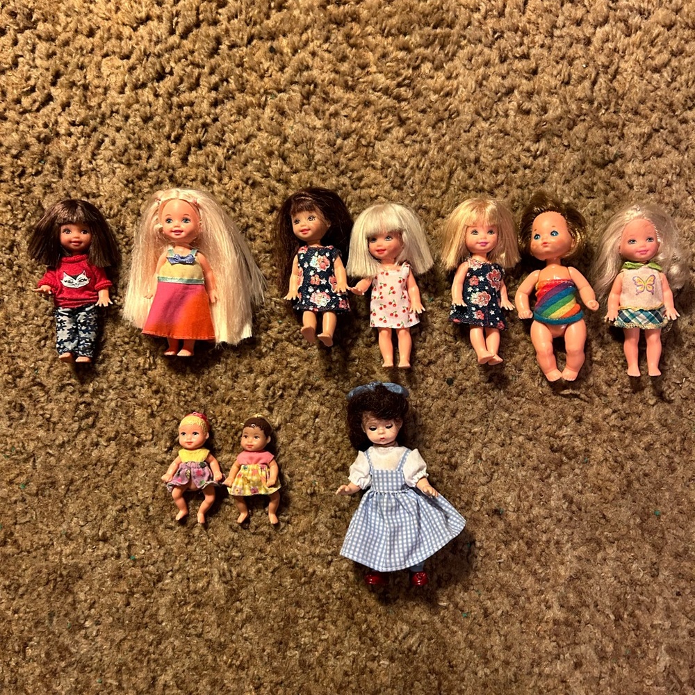 Lot of Small Dolls 💕💕